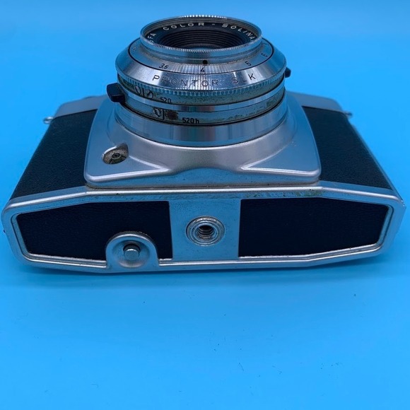 Agfa Ambi Silette 35mm‎ Film Rangefinder Camera w/ Color-Solinar 50mm F2.8 Lens - Picture 6 of 11